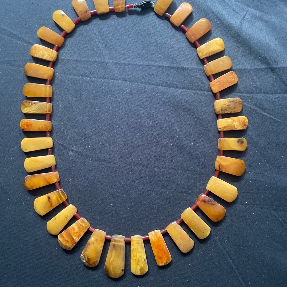 Beautiful Amber Necklace.